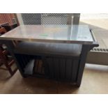 Stainless Top Service Cart