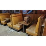 4 Person Booth with Table