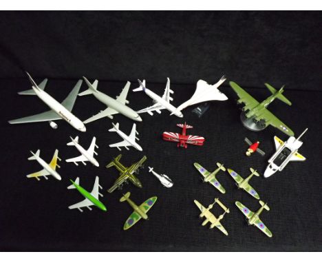 Aircraft Collection - Some for Restoration. 7 x Matchbox  models - 3 x Made in Macau SB10 Boeing 747's - British Calendonian,