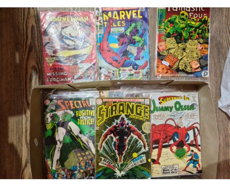 A collection of mainly Marvel comics.Condition:- General wear throughout, no sign of any major damage.Tales to Astonish 19:- 