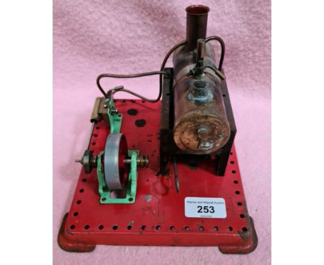 A stationary Mamod steam engine  