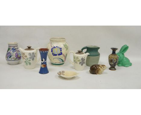 Collection of Poole pottery, Sylvac and other items