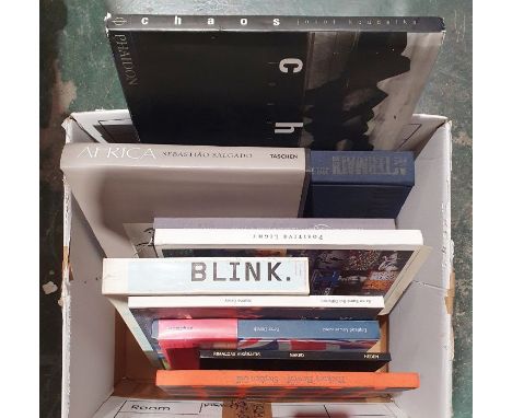 Collection of photography books including; Rimaldas Viksraitis: Naked (2008, signed edition),  Peter Dench, England Uncensore