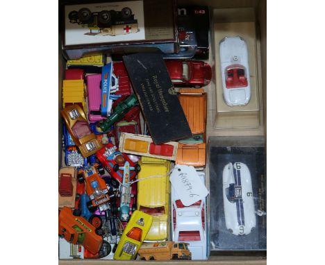 A group of Matchbox, Corgi etc. die cast models