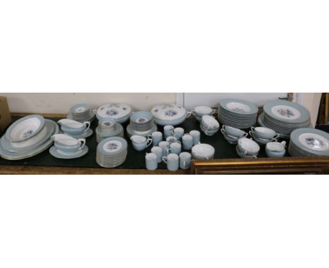 An extensive Royal Worcester 'Woodland' pattern dinner service
