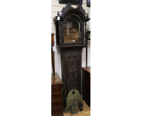 James Gandy of Cockermouth. A longcase clock H.192cm