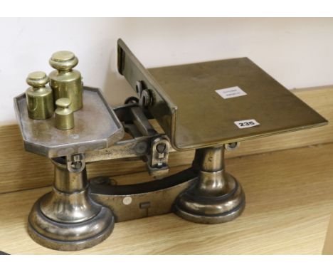 A set of scales height 24cm width 41cm