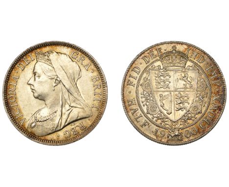 Victoria (1837-1901), Halfcrown, 1900 (ESC 2786; S 3938). Good extremely fine, light peripheral toning £100-£120