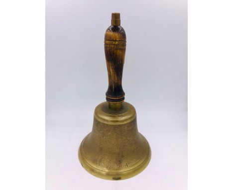 A Royal Ordnance Hand Bell.