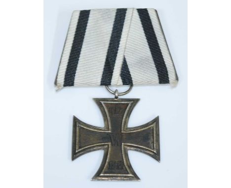 An Imperial German 1914 Iron Cross 2nd class, marked W? to the suspension ring.PLEASE SEE TERMS AND CONDITIONS REGARDING IMPE
