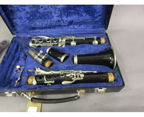 Buffet French clarinet, in later fitted case
