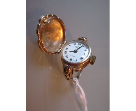 Rotary gold watch ring