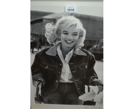 Eve Arnold, Limited Edition No. 459 from 495, Giclee print from an original negative, entitled ' Between Takes, the Misfits, 