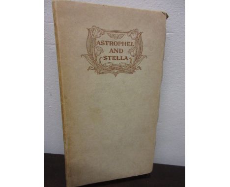 Sir Philip Sidney, First Edition Limited Edition volume, ' Astrophel and Stella ', published by Thomas B. Mosher, Portland, M