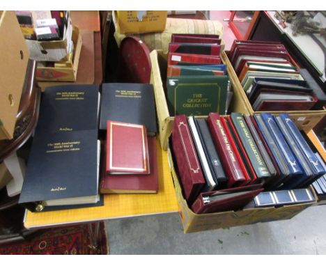 Large collection of First Day covers including two albums, ' The 50th Anniversary World War II Commemorative Covers Collectio