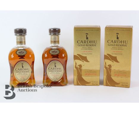 Two bottles of Cardhu Gold Reserve Single Malt Scotch Whiskey, both boxed. *

*Donated in aid of the Winchcombe Museum Charit