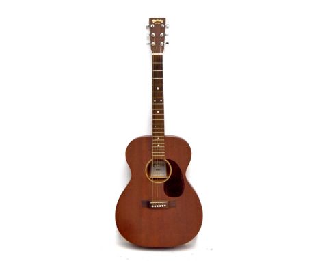 MARTIN &amp; CO; a 000-15 acoustic guitar with paper label to interior, no apparent serial number, in branded hard case.&nbsp