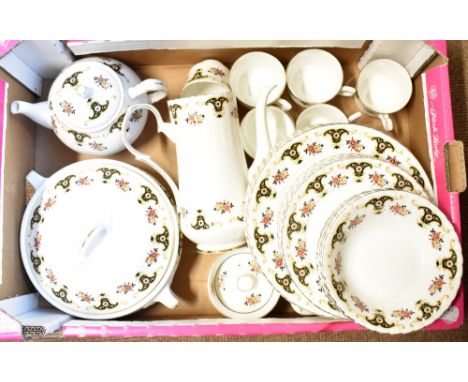 ROYAL STAFFORD; a floral decorated part dinner/tea service.