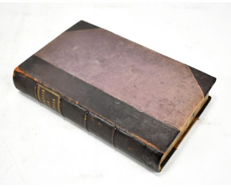 MILLS, JOHN; 'A Treatise on Cattle', first edition, printed by J Johnson, St Paul's Churchyard, London 1776, bound in half ma