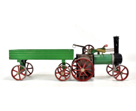 MAMOD; a steam tractor and trailer.