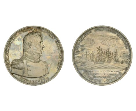 U.S.A., Captain Thomas Macdonough. Master Commandant of the United States Naval Squadron on Lake Champlain, 11 September, 181