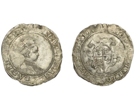 Edward VI (1547-1553), Second period, 6 oz. issue, Shilling, MDXLIX, Tower I, mm. arrow, bust 5, 4.90g/11h (T1031 8, this coi