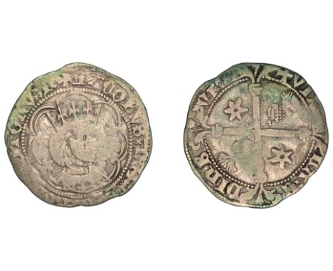 James III (1460-1488), Base silver issue, 1471-83, Groat, Edinburgh, mm. cross pattée, tressure of eight arcs, rev. thistle-h