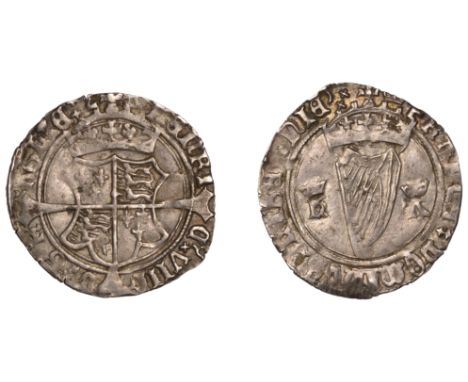 Henry VIII (1509-1547), First Harp issue, Groat, mm. crown, ha (Anne Boleyn), 2.14g/8h (S 6472; DF 201). About very fine £150