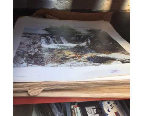 LARGE QUANTITY PRINTS OF NETHERBECK FALLS