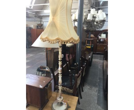 AN ONYX LAMP STANDARD