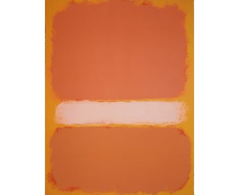 Marc Rothko, Ohne Titel, hochwertiger Domberger- Siebdruck um 1970 nach einem Original von 1969 im Ulmer Kunst- MuseumMark Ro