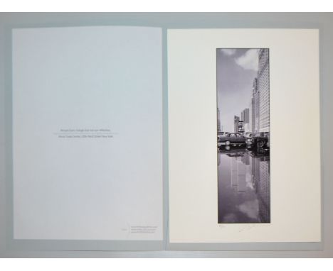 Horst Hamann, "World Trade Center - Little West Street New York", sign. u. limit. Digitalfotografie von 2001 nach der Origina