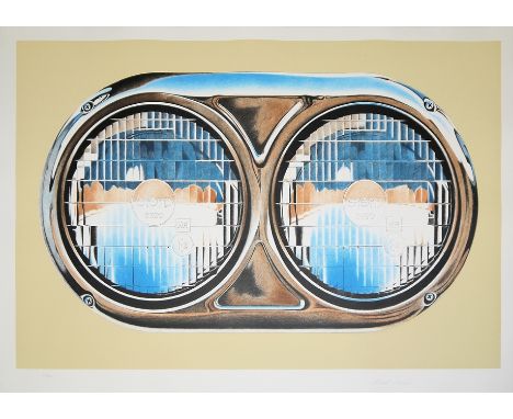 Michael English, Hawaii Lights, Pop Art, signierte Farblithographie von 1982Michael English, 1941 Bicester - 2009, britischer