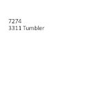 PLASTIC INJECTION MOLD - 3311 tumbler