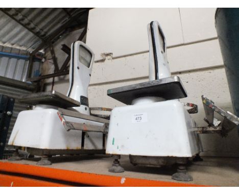 TWO SETS OF PAINT MIXING SCALES