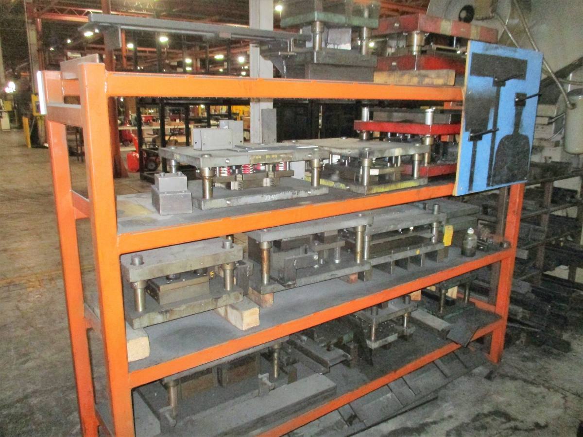 Storage Rack & Inventory of Stamping Press Die,