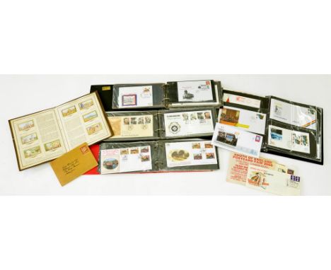 A COLLECTION OF BRITISH AND FOREIGN FIRST DAY COVERS, CIRCA 1970'S-90'S, A ST. JOHN (NOTTINGHAMSHIRE) AMBULANCE MAN'S UNIFORM