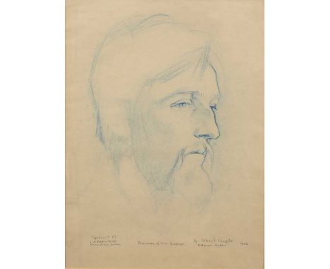 World War One interest:Albert Venelle (Belgian Army)Portrait of L.P. Renateau, Canadian Army, titled and inscribed 'Prisoners