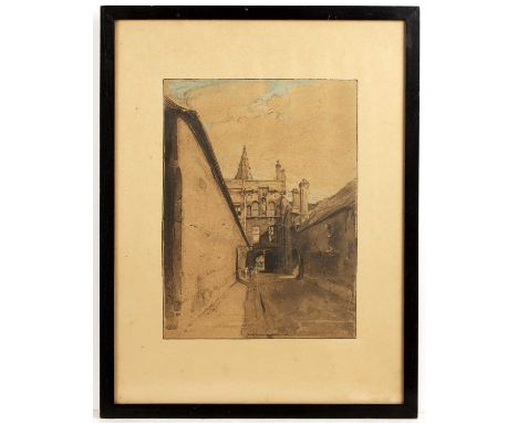 Sir William Nicholson (1872-1949)The Radcliffe Camera, Oxford, lithograph in colours, signed in pen to the margin and numbere