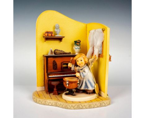 Limited edition hand painted in matte finish designed to be displayed atop The Music Room Display. Musical base plays the tun