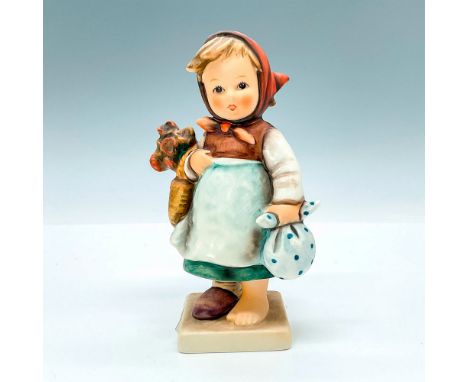 This adorable figure is called Weary Wanderer HUM204 TMK6. Goebel backstamp. Dimensions: 2.5"L x 2.5"W x 5.75"HManufacturer: 