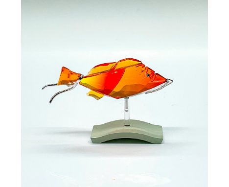 A Paradise fire opal fish figure from the Exotic Fish and South Sea collection. Includes base and three stands in different s