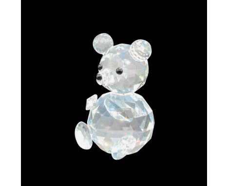 Clear body with adorable round ears, black button eyes and nose. Swarovski backstamp. 7637 NR 075 000. This item has its orig