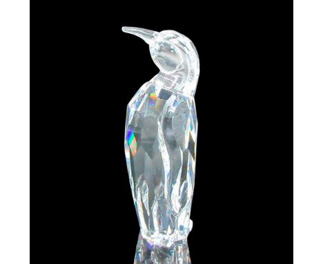 Clear crystal figurine. Beautiful cuts reflect light. This item has its original box: 7.75"L x 8"W x 4.5"H. Dimensions: 1.5"L