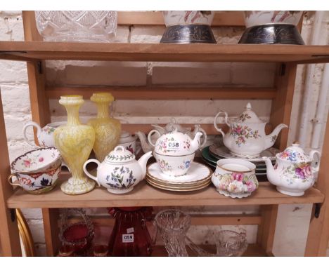 SHELF LOT OF CHINA 