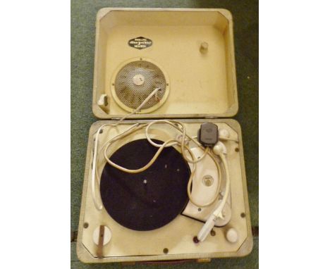 Retro Phillips Disc Jockey Major portable record player 
