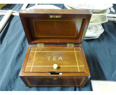 Inlaid tea caddy