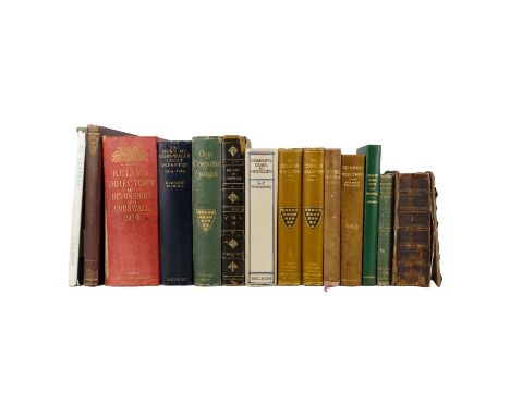 A quantity of books - Cornish themed, including Old Cornish Crosses, The Cornish Magazine vols 1 &amp; 2 and The Duke of Corn