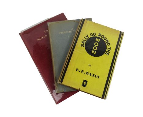 BATES H.E. A Threshing Day - W &amp; G Foyle Ltd. limited edition 29/300 1931, signed and numbered by author, blue cloth boar