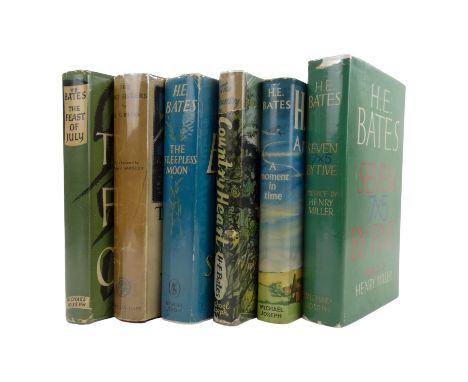 BATES H.E. The Two Sisters - Jonathan Cape 1926, signed to fly-leaf, with dust jacket, together with The Sleepless Moon, Mich